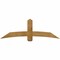 Ekena Millwork Bellingham Rough Sawn Timber Gable Bracket, Western Red Cedar, 72"W x 24"H x 6"D x 6"F, 8/12 Pitch GBW072X24X0606BEL00RWR - alternate 1